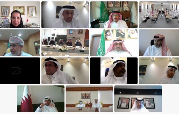 وكيل وزارة المالية والاقتصاد الوطني للشؤون المالية ووكيل وزارة الصناعة والتجارة والسياحة يشاركان في الاجتماع المشترك للجنة وكلاء وزارات المالية ولجنة وكلاء وزارات التجارة بدول مجلس التعاون